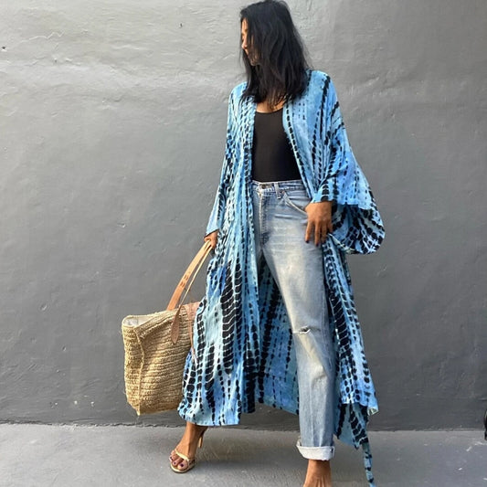 Cardigan Léger Imprimé Protection Solaire