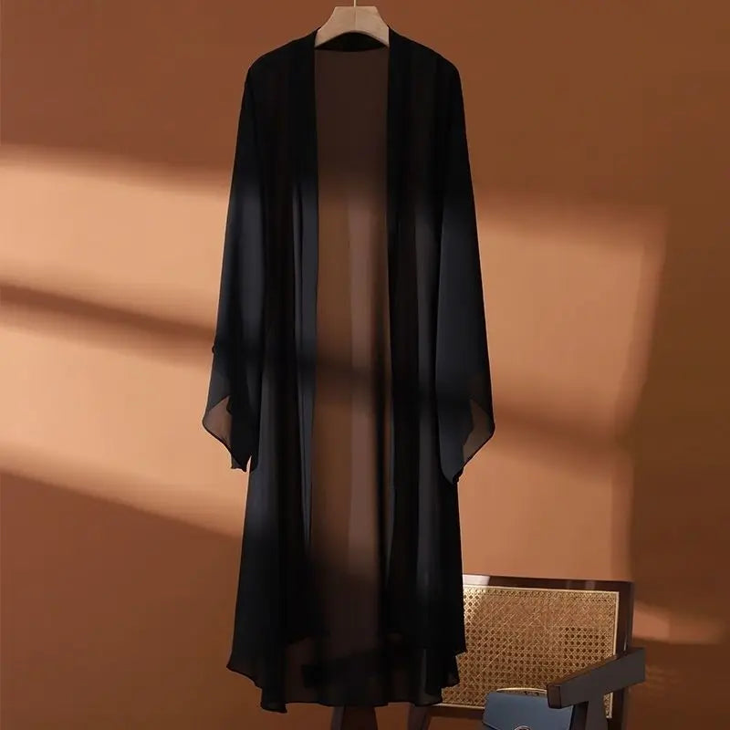 Veste Longue Bohème Anti-UV Style Hanfu