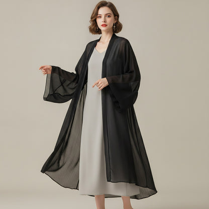 Veste Longue Bohème Anti-UV Style Hanfu